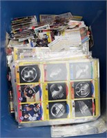 Hockey Card collection bin full