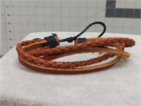 Leather bracelet