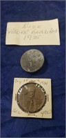 (2) WWII German Pins