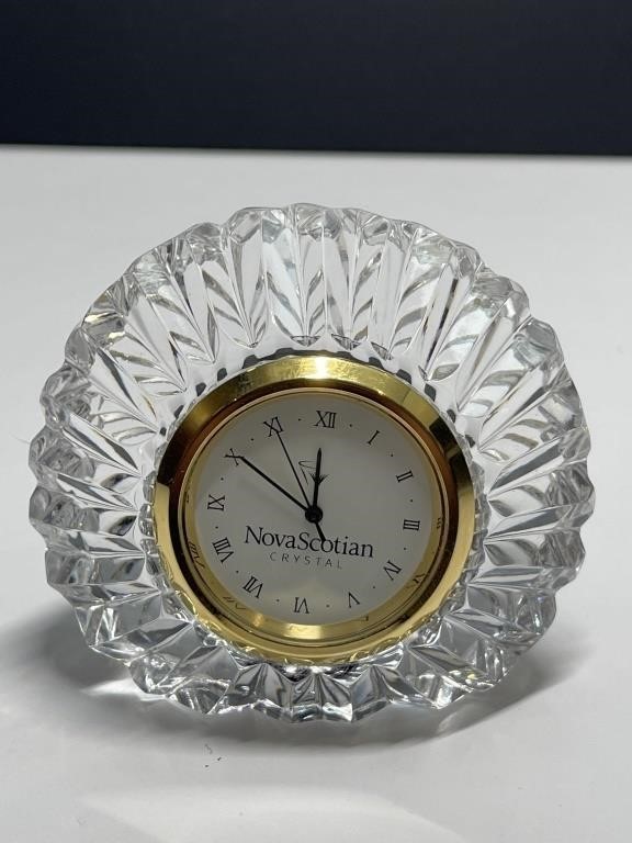 Nova Scotian Crystal Clock