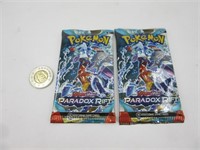 2 pack de cartes Pokémon, neuf