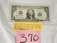 Scarce Barr $1 Note....