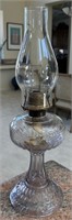 B - ANTIQUE OIL LAMP (H13)