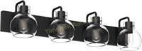 Tipace Black Industrial Bathroom Vanity Light