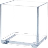 5" Acrylic Cube Vase by Royal Imports X6