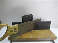 Saw and Miter Box