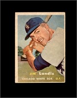 1957 Topps #375 Jim Landis P/F to GD+