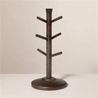 Wood & Brass Mug Tree - Hearth & Hand