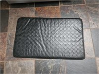 29x17 black kitchen mat