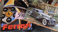 "FERRARI" & "ART OF THE AUTOMOBILE" BOOKS
