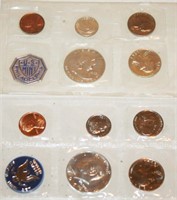 2 US Mint Sets 1963 & 1965