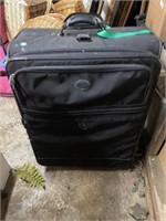 Large and medium pieces of luggage, plus small