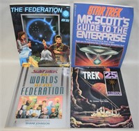 (4) Vtg Star Trek Guides: Mr Scotts Enterprise +