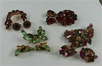 Brooches and Earrings Sets