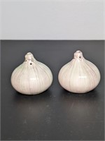 2 Pc. Vintage Onion Salt & Pepper Ceramic