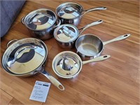 Lagostina and Kirkland  Stainless Steel Cookware
