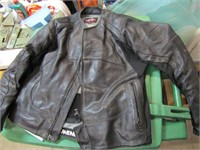 Icon Leather Motorcycle Jacket - SZ: XXXL