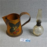 Toleware & Kerosene Lamp