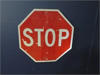 METAL STOP SIGN