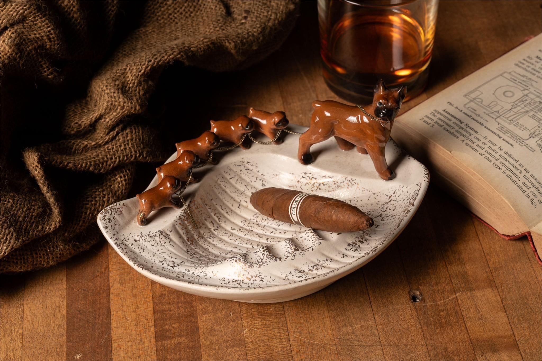 Dog Family Ashtray