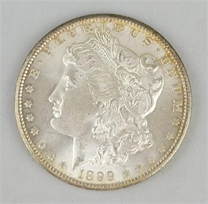 1899-O 90% Silver Morgan Dollar.