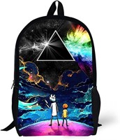 17in Travel Laptop Bag: Rick & Morty