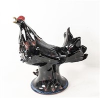 Steve Turpin Stoneware Rooster