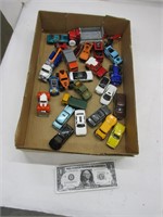 Box of vintage matchbox cars