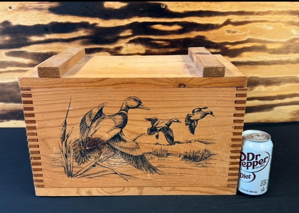 Wooden  Ammo Box