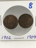 1902/1904 Indian Cents