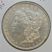 1879 MORGAN DOLLAR  AU