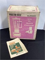 Vintage Proctor-Silex Blender, Avacado Green