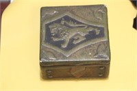 An Old Ceramic Box