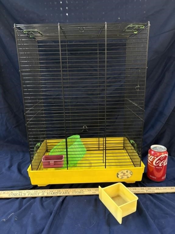 Metal Pet Cage with Accessories