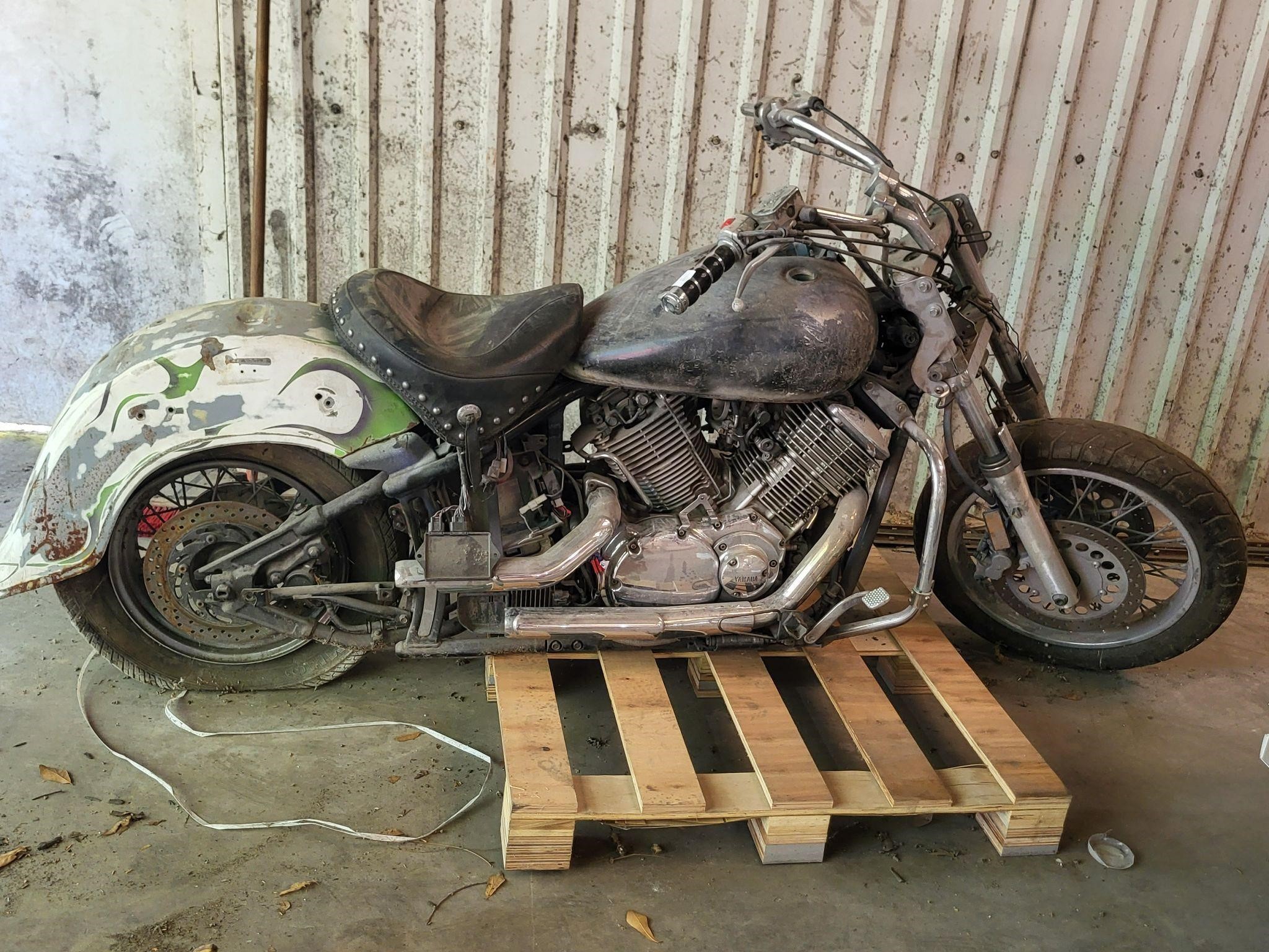 Yamaha Motorcycle; NO TITLE; NO KEY; parts only