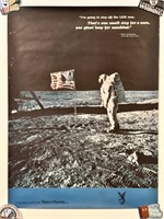 Town & Country Advertising Poster Neil Armstrong
