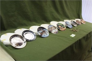 (9) Franklin Mint Collector Plates