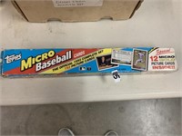 MICRO BASEBALL CARDS