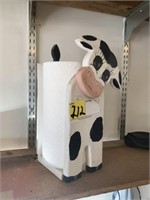 Cow paper towel dispenser