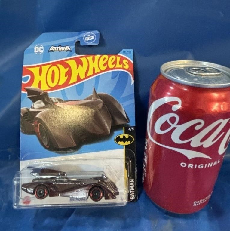 Factory Sealed Batmobile Hot Wheels Car