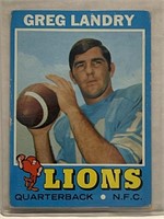 1971 Topps Greg Landry Football Card #11