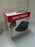 New in box George Foreman classic plate indoor