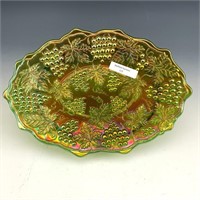 NW Green Grape & Cable Dresser Tray