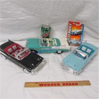 3 BelAir toys cars & matchbox car