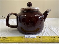 McCoy Potter Drip Glaze Teapot Coffee Pot with Lid