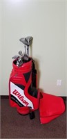 Wilson Golf Bag w/ Clubs
