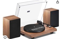 Record Player Vinyl Bluetooth Turntable with 36