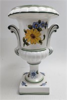 Pereiras Vase Hand Painted Portugal H:12"