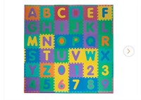 HEY PLAY, ALPHABET AND NUMBER PLAY MAT, 72.5 X