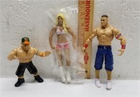 Wrestling Figures- Kelly Kelly and Others